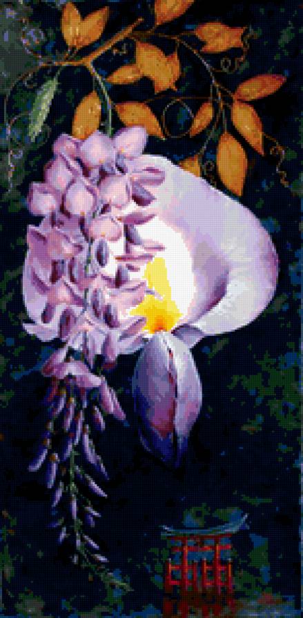 Цветы и Натюрморты  Ludivine Corominas - живопись, натюрморт, цветы - предпросмотр