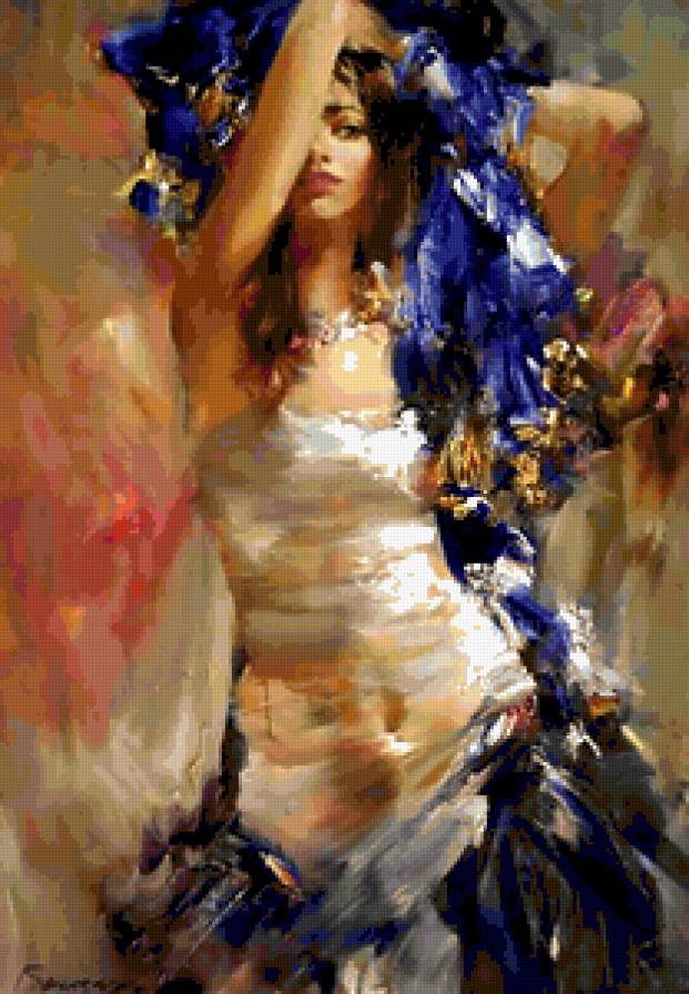 девушка, - картины - предпросмотр