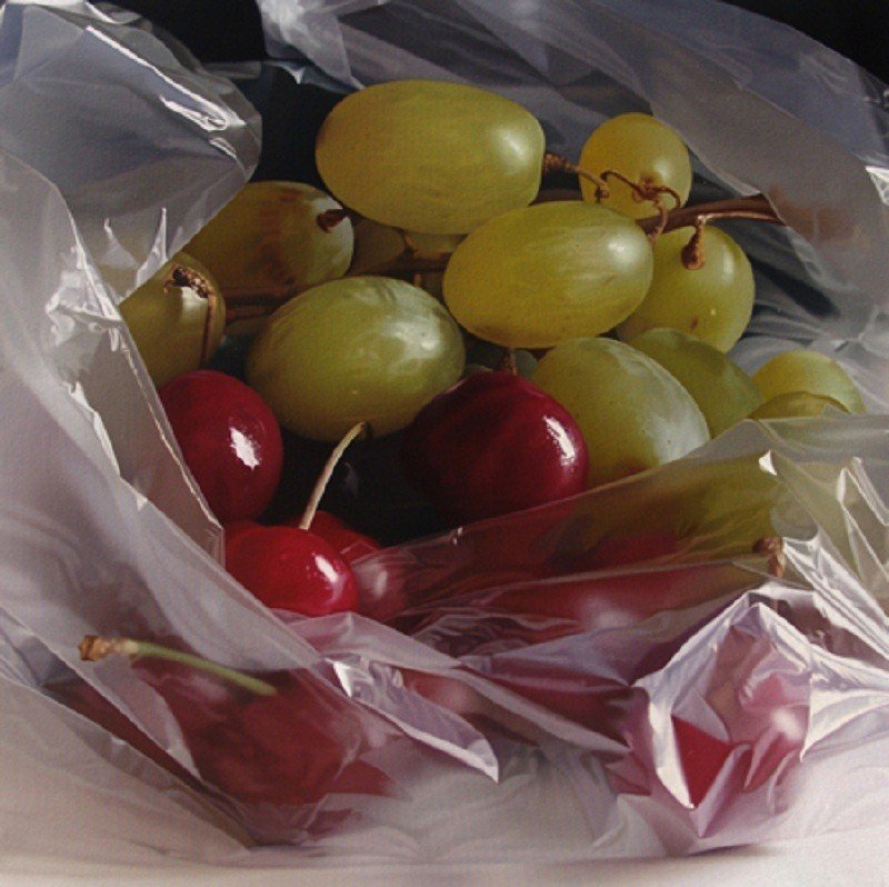 ягоды - виноград, вишня, ягоды - оригинал