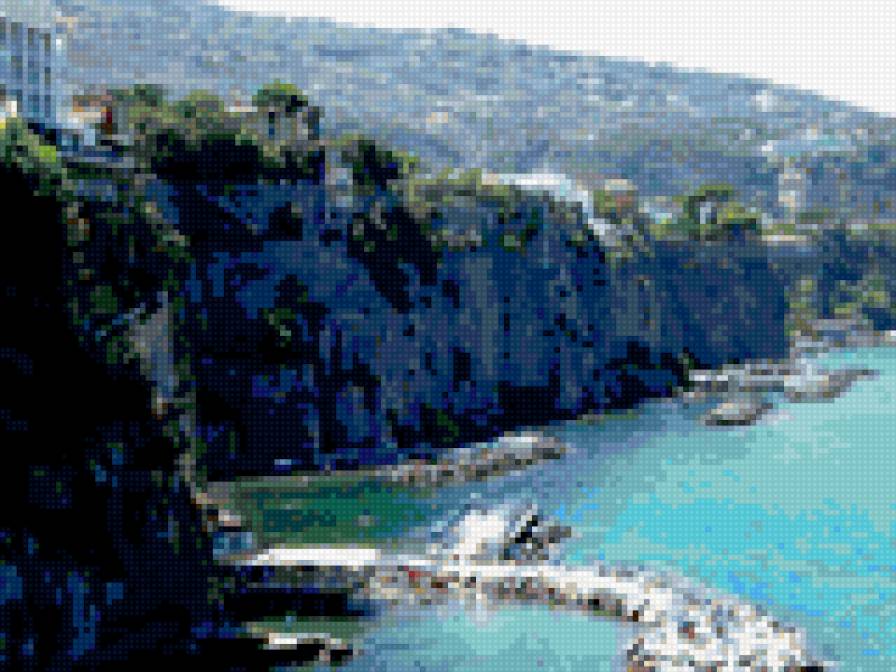 сорренто - италия, гоода мира, сорренто, пейзаж, море - предпросмотр