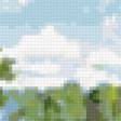 Предпросмотр схемы вышивки «летний пейзаж» (№401294)