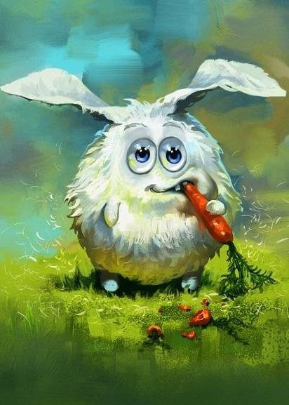 Зайчик - заяц, животные, кролик - оригинал