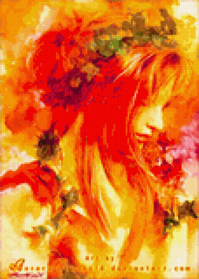 Девушка-осень. - люди. - предпросмотр