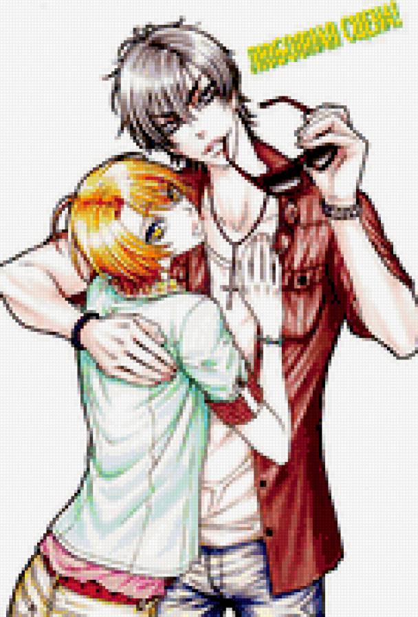 Изуми и Рёма - любовная сцена, аниме - предпросмотр