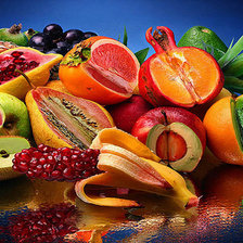 Схема вышивки «фрукты»