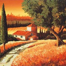 Схема вышивки «Прованс»