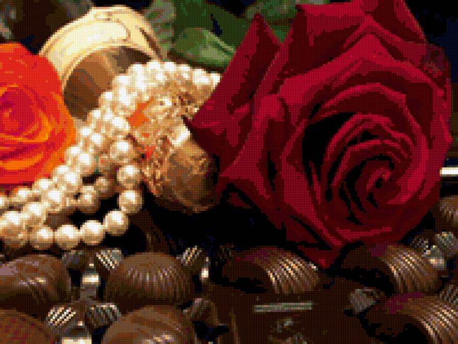 натюрморь - цветы - предпросмотр