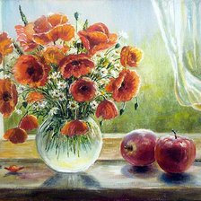 Схема вышивки «Букет»