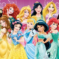 Схема вышивки «Принцессы Disney»