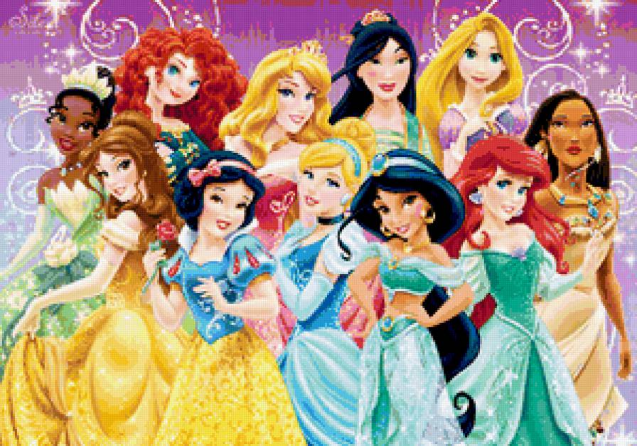 Принцессы Disney - детские - предпросмотр
