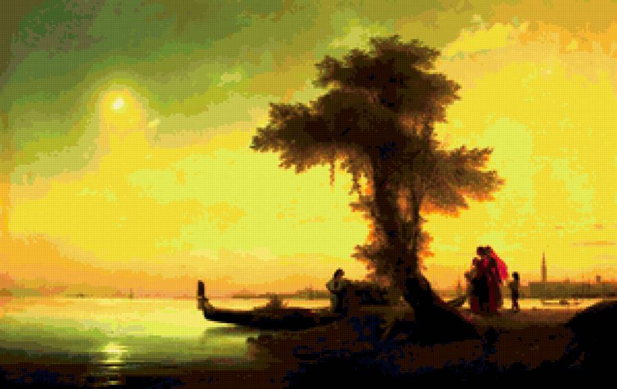 Айвазовский "Венецианская лагуна" - предпросмотр