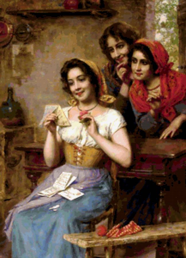 Долгожданное письмо - женщина, женский образ, девушка - предпросмотр