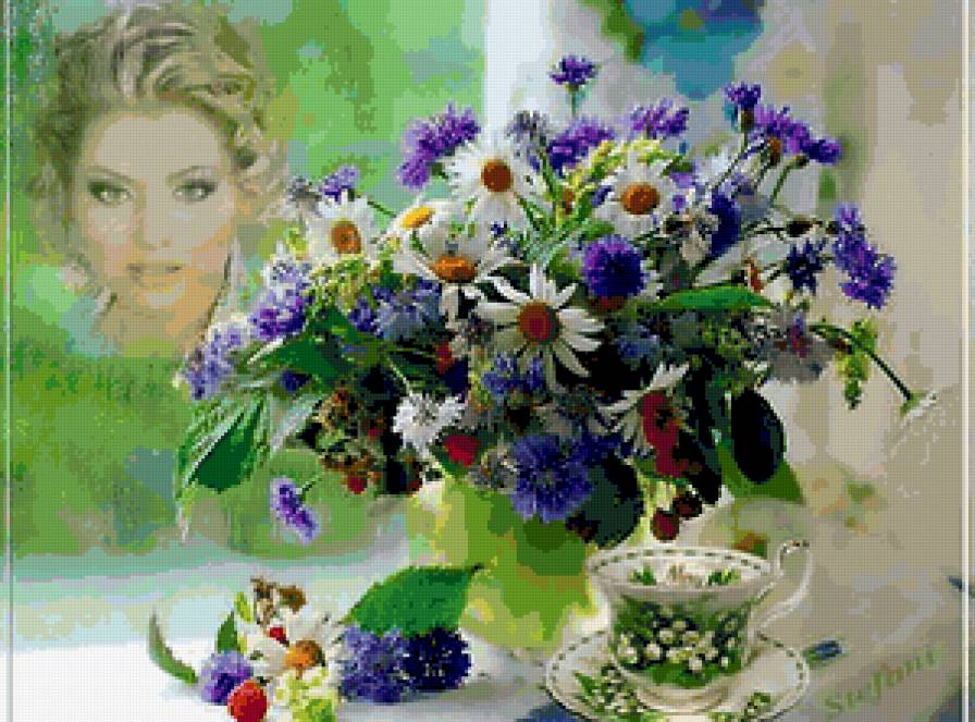 Букет цветов - предпросмотр