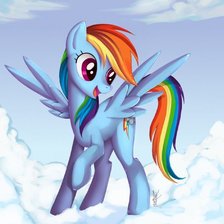 Схема вышивки «Радуга»