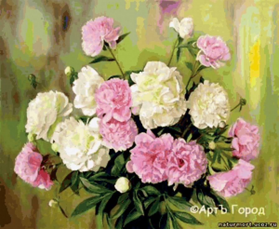 №403877 - натюрморт, букет, живопись, цветы - предпросмотр