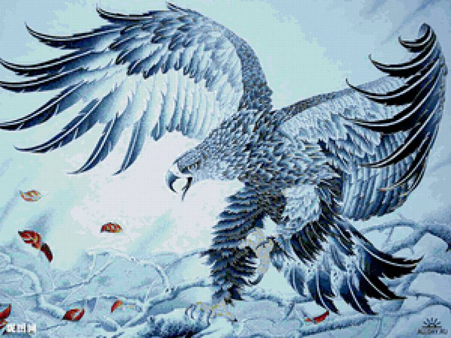 №404609 - живопись, птицы - предпросмотр