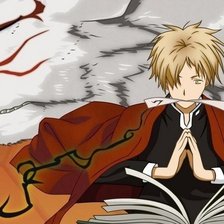 Схема вышивки «Нацуме и Мадара»