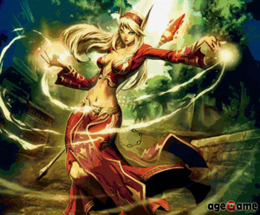 Эльфийка крови - wow - предпросмотр