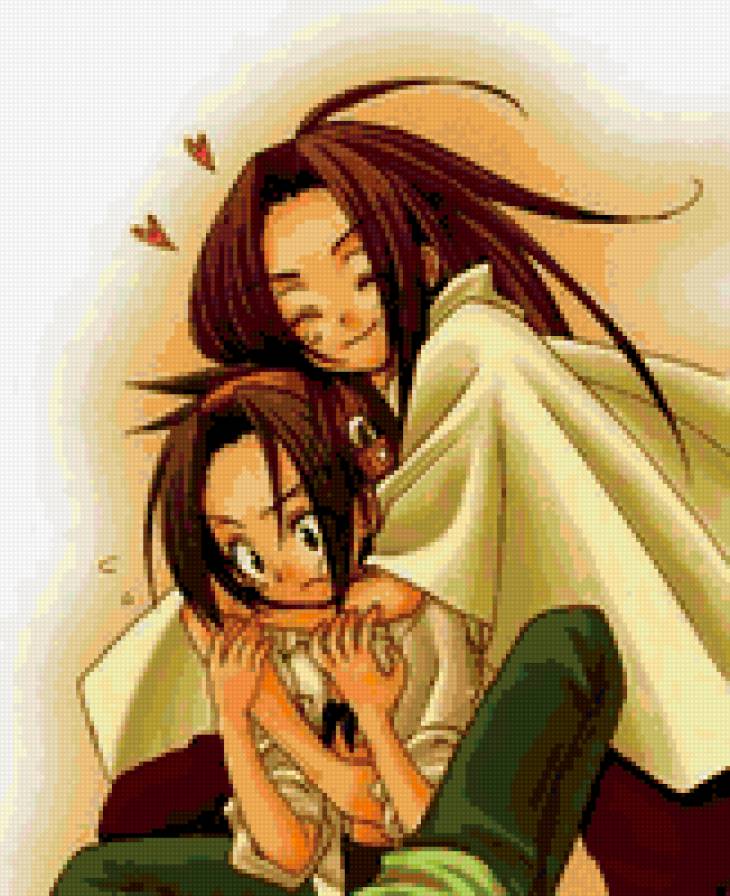 Зик и Йо - шаман кинг - предпросмотр