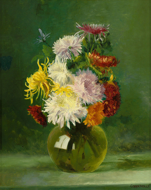 №405134 - живопись, натюрморт, букет, цветы - оригинал