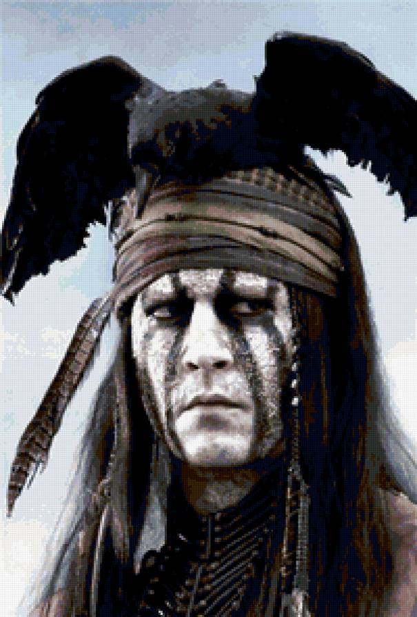 Тонто - одинокий рейнджер, джони дэп, индейцы - предпросмотр