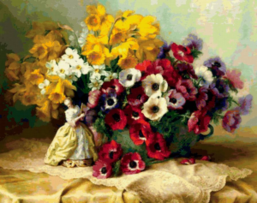 Букет - цветы, натюрморт, букет - предпросмотр