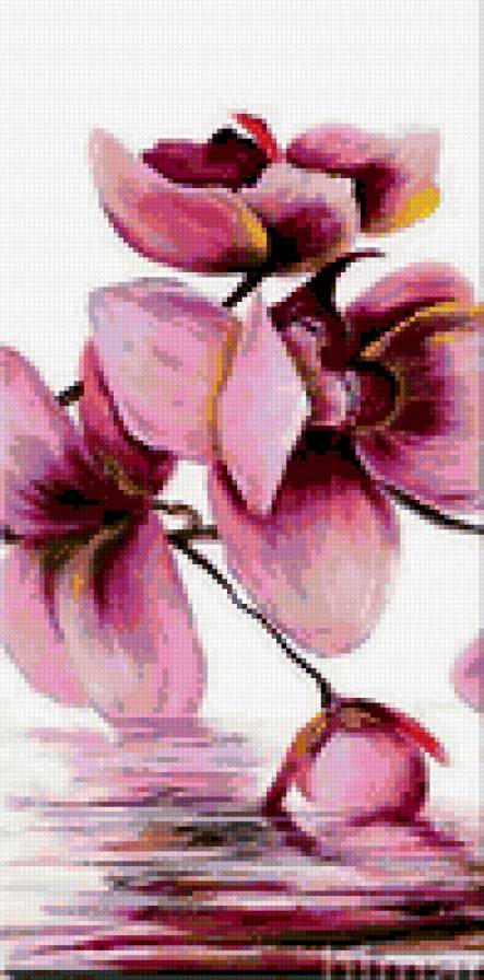 триптих, орхидея - триптих, орхидея - предпросмотр