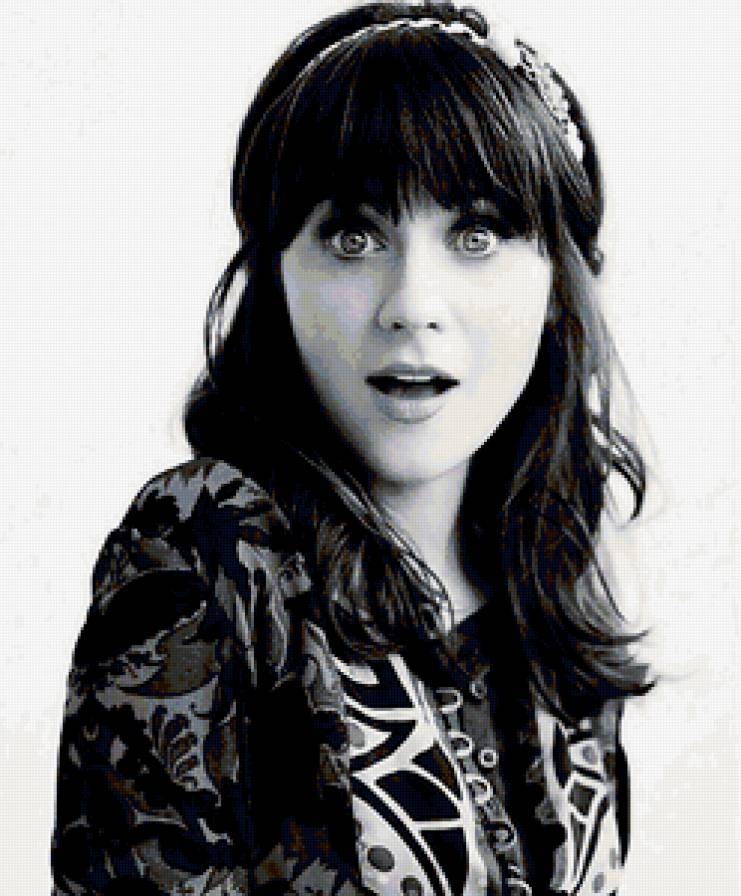 Зои Дешанель - женщина, портрет, красота, зои дешанель, знаменитость, актриса - предпросмотр