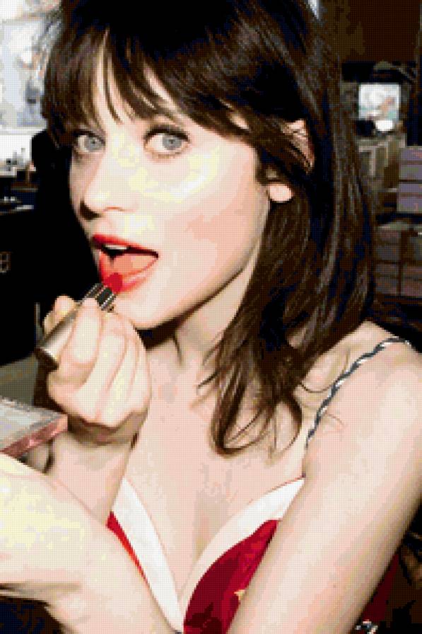 Зои Дешанель - знаменитость, зои дешанель, красота, портрет, актриса, женщина - предпросмотр