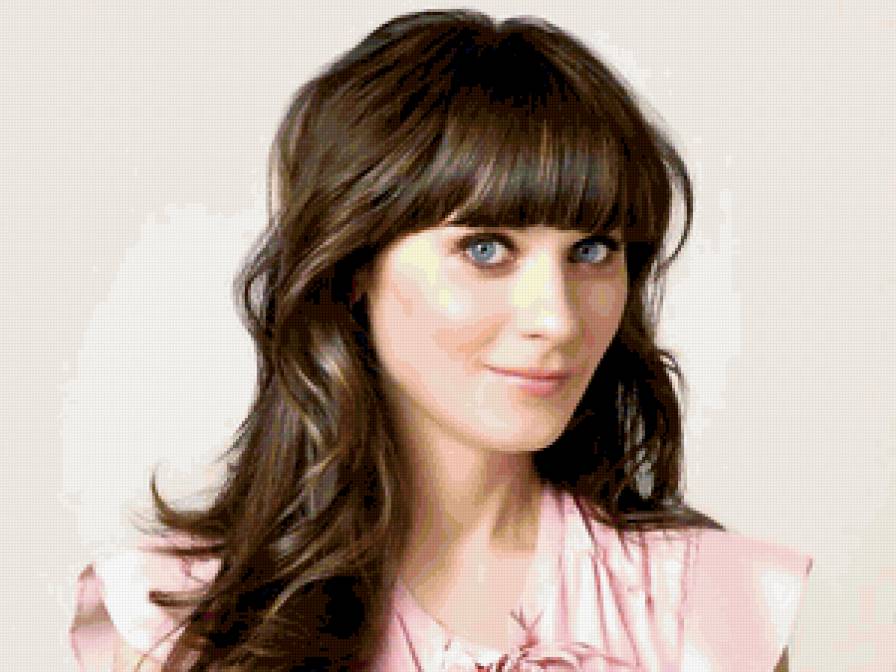 Зои Дешанель - женщина, красота, портрет, зои дешанель, знаменитость, актриса - предпросмотр