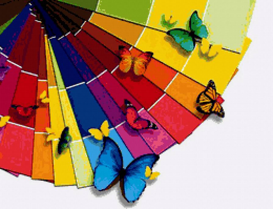 Бабочки - предпросмотр