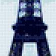 Предпросмотр схемы вышивки «эйфелева башня» (№406696)