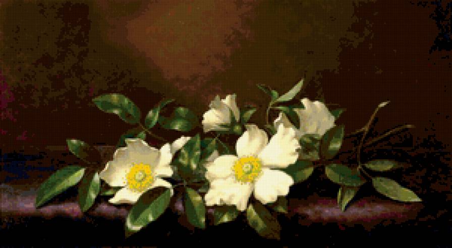 №406874 - живопись, натюрморт, цветы - предпросмотр