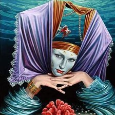 Схема вышивки «Хранитель глубин»