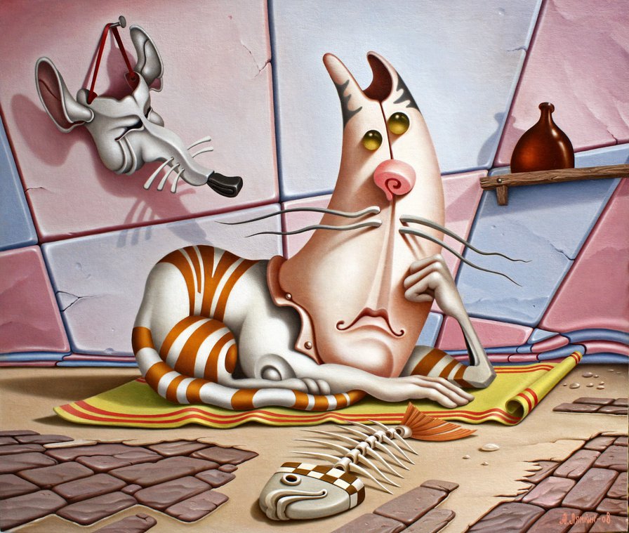 Гламурный котик - оригинал