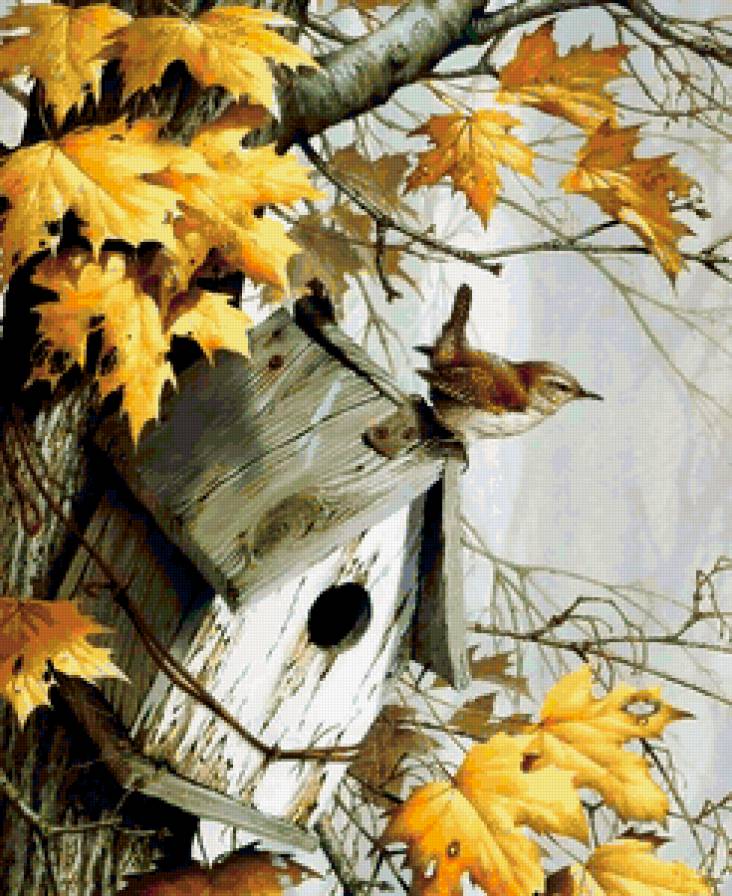 осенний пейзаж - осень, природа, лес - предпросмотр