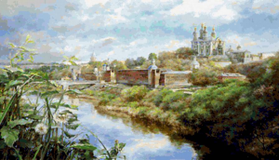 №408030 - фэнтези, живопись, картины, цветы, девушка, красота женщины, дети - предпросмотр