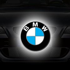 Схема вышивки «BMW значок»