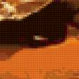 Предпросмотр схемы вышивки «Пляж на закате» (№408419)