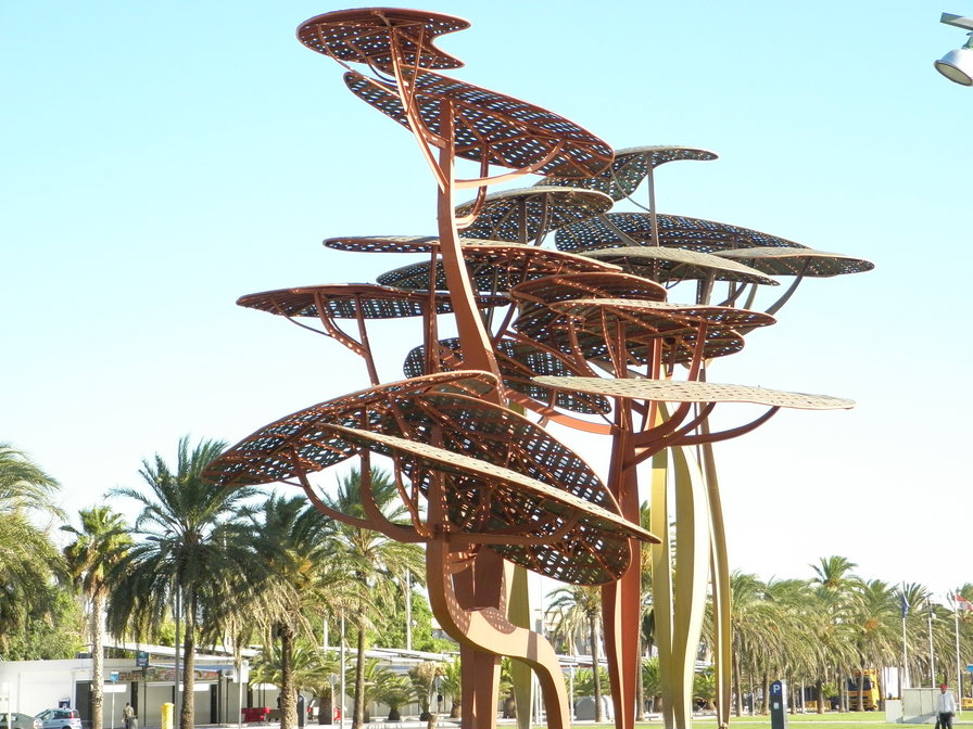 Памятник испанским соснам - оригинал