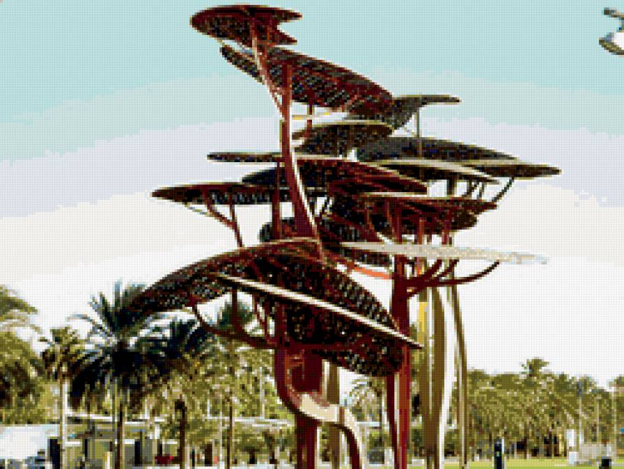 Памятник испанским соснам - предпросмотр