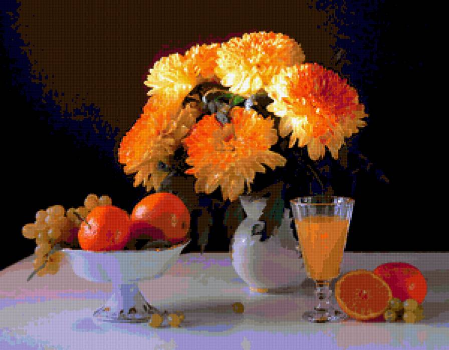 Цветы и натюрморты от Юлии Овчинниковой - букет, цветы, натюрморт, живопись - предпросмотр