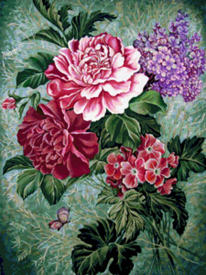 пионы - предпросмотр