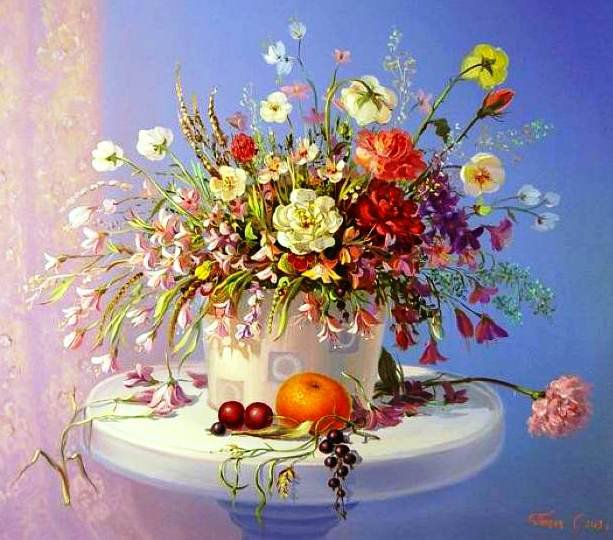 букет - цветы, натюрморт, букет - оригинал