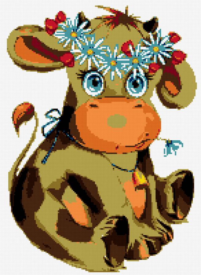 ил.мизева оксана - коровка - предпросмотр