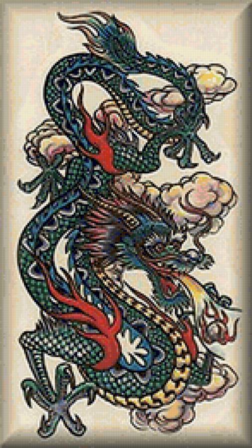 Китайский дракон - животные, китай - предпросмотр