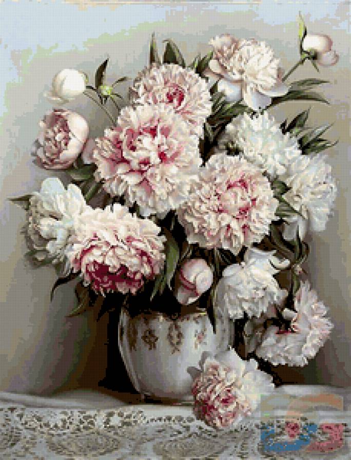 Серия "Букет" - пионы, цветы, букет - предпросмотр