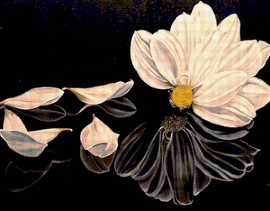 Цветок - ромашка - предпросмотр