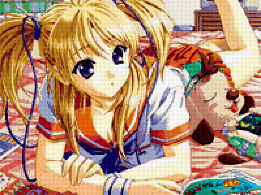 милашка - аниме, девушка - предпросмотр