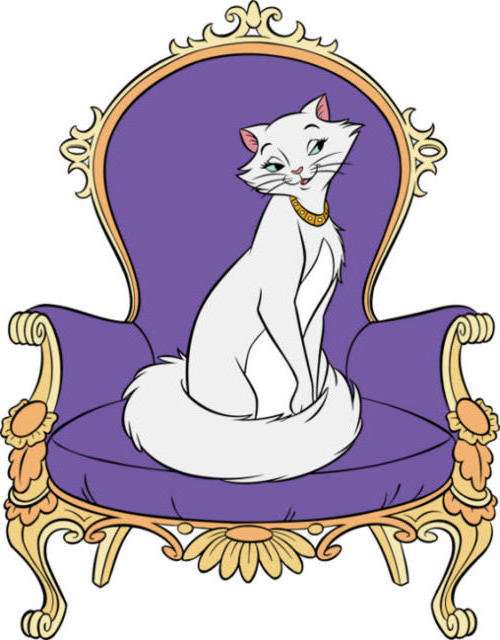 гламурная киска - кошки - оригинал